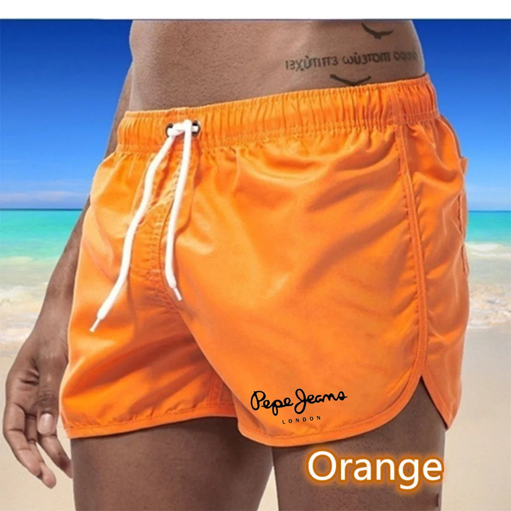 Summer men's swimming shorts Beach shorts Outdoor Sports Running Fitness Quick drying Breathable swimming trunks for men new