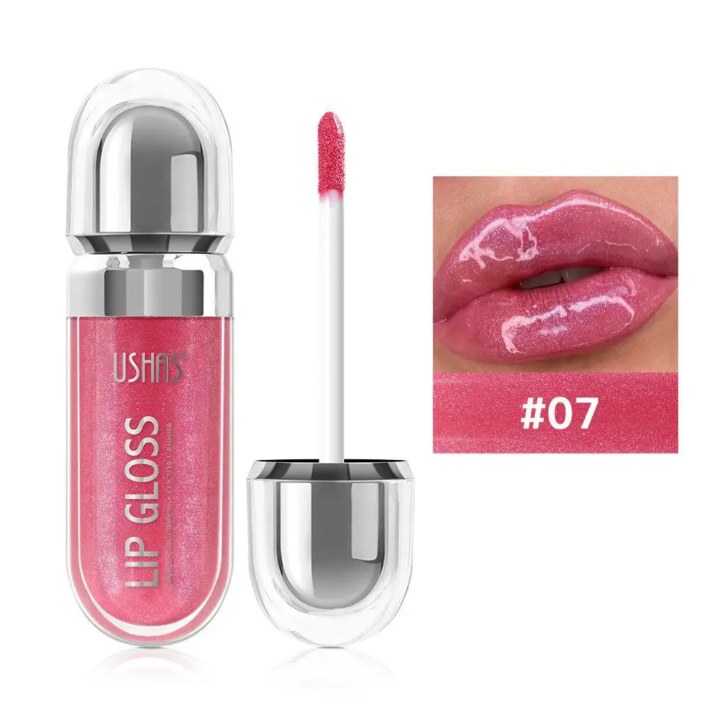 12 Colors Glitter Lip Gloss Long Lasting Diamond Pearlescent Metallic Liquid Lipstick