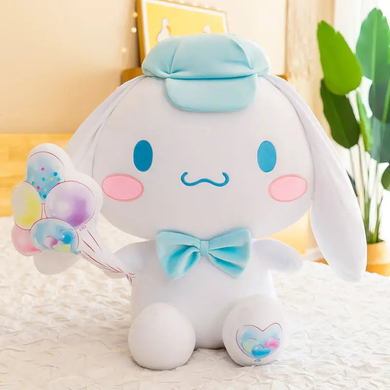 Cinnamoroll Plush Toys Cartoon Big Ear Dog Doll Little White Dog Toy Gives Best Friend Girl Sleep Pillow Decoration Plush Doll