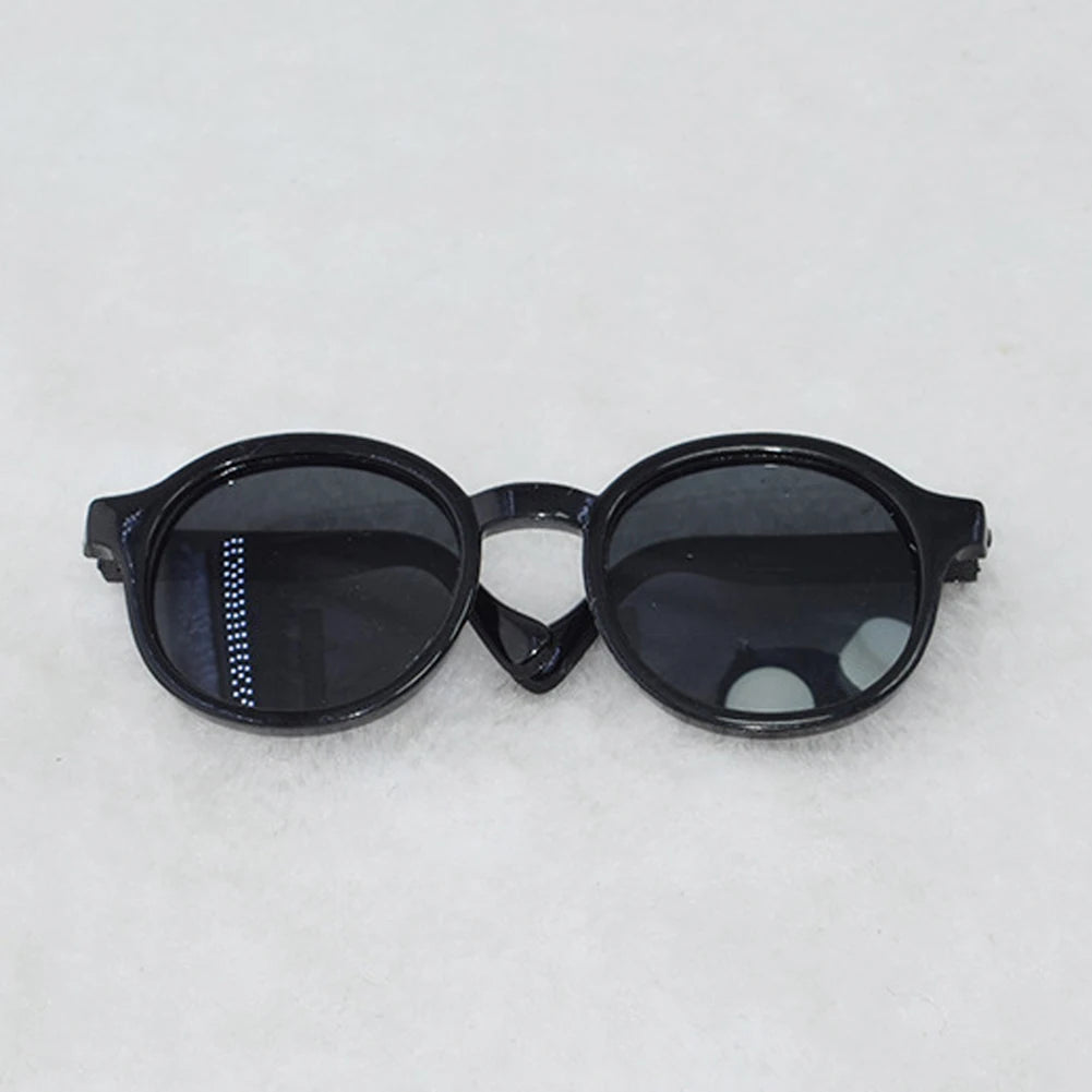 【Labubu Glasses】1pc*6.5cm Multiple Colors Glasses For Cotton Doll Accessories Labubu Accessories