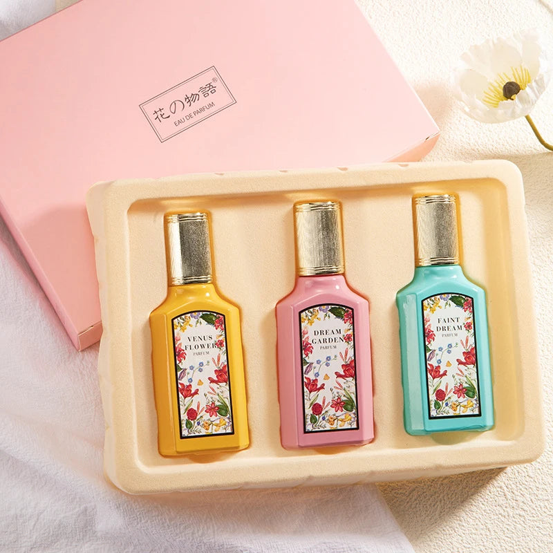 Floral Scent Perfume Gift Box 110ml Four Piece Set духи Lasting Fragrance Floral Scent Pheromone Eau De Parfum Floral Fragrance