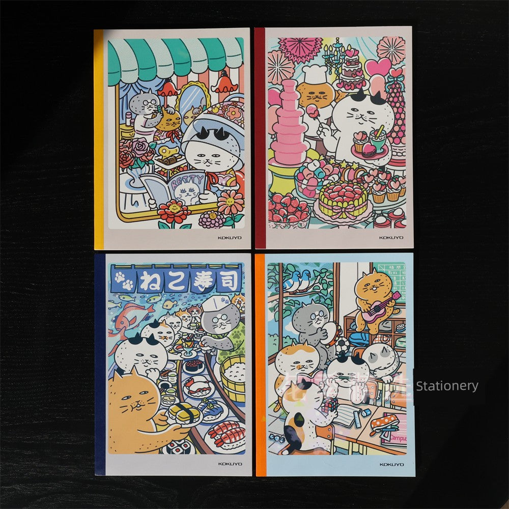 Kokuyo Illustrator Japanese Cartoon A5 Notebook