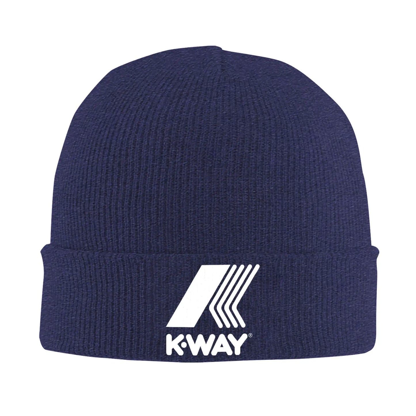 K-Ways Logo Knitted Hat Beanies Autumn Winter Hat Warm Acrylic  Street French Brand Cap for Men Women Gift