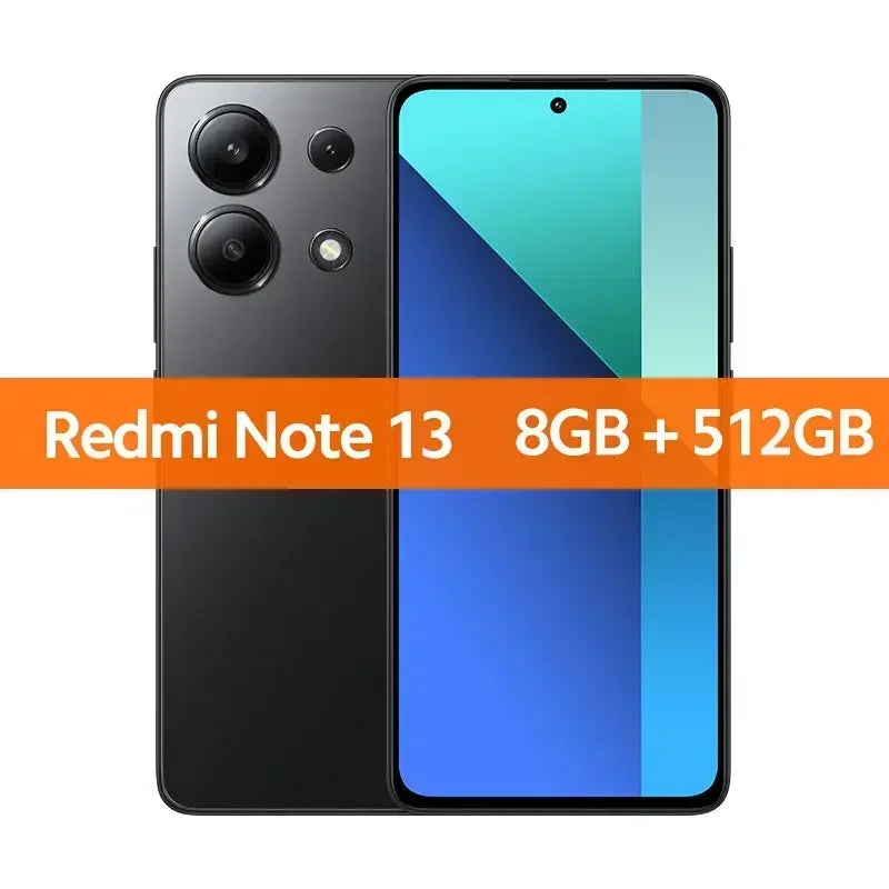 Global Version Xiaomi Redmi Note 13 Smartphone Snapdragon® 685 108MP camera 120Hz AMOLED display 33W charging