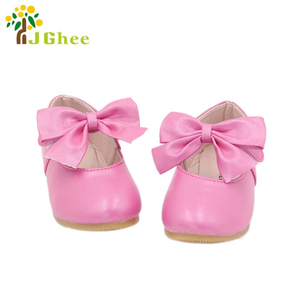 New Spring Summer Autumn Children Shoes Girls Shoes Princess Shoes Fashion Kids Single Shoes Bow-knot Casual Sneakers Flats