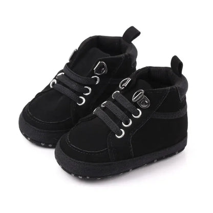 Baby Boy Sneakers Newborn PU Leather Infant Casual Girl Shoes Soft Sole Anti-slip Toddler First Walkers Crib Shoes