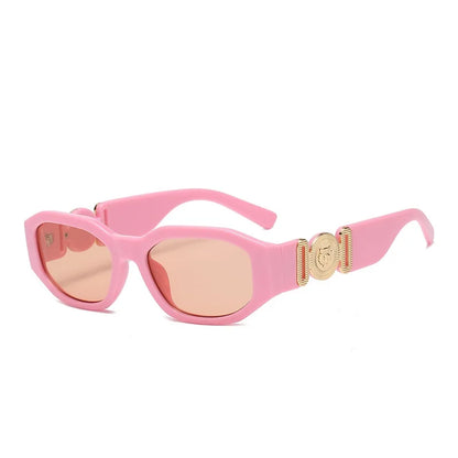 Women Square Sun Glasses Travel Shades Vintage Retro