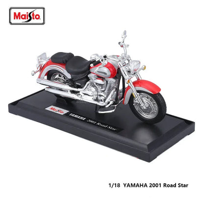 Maisto 1:18 Kakawasaki NINJA H2R KTM RC 390 YZF-R1 Naked V4 S YAMAHA MT-07 2018 Alloy Motorcycle Model Collection Gift Toy