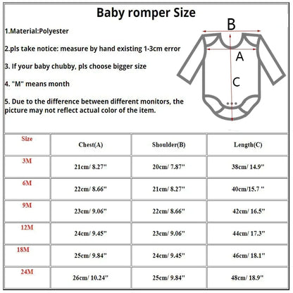 Heart Pattern&I Love My Big Brother Baby Jumpsuit Cute Newborn Long Sleeve Bodysuit Round Neck Girl Boy Jumpsuit As Gift To Baby