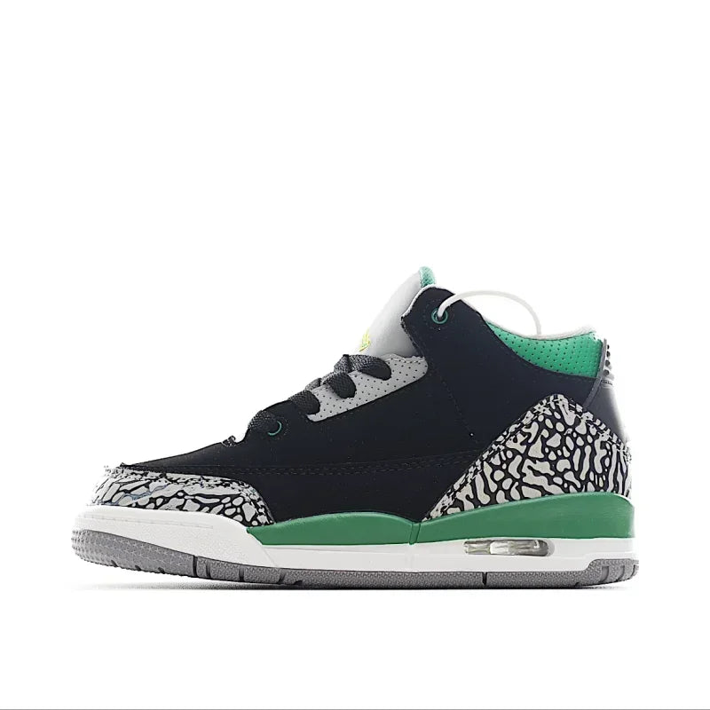 Nike Air Jordan 3 Boy and Girls Jordan Sneaker AJ3 Kids Shoes Children's Shoes Teens AJ 3