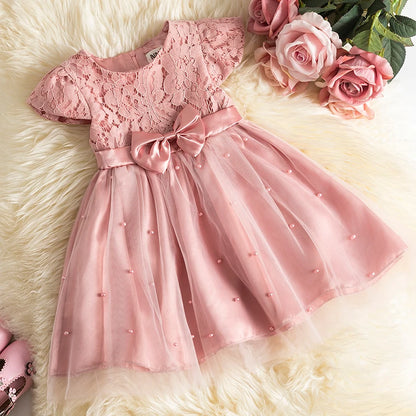 Toddler Baby Baptism Dresses 3 2 1 Year Birthday Dress For Baby Girl Clothing Princess Party Dress Christening Tutu Gown Vestido