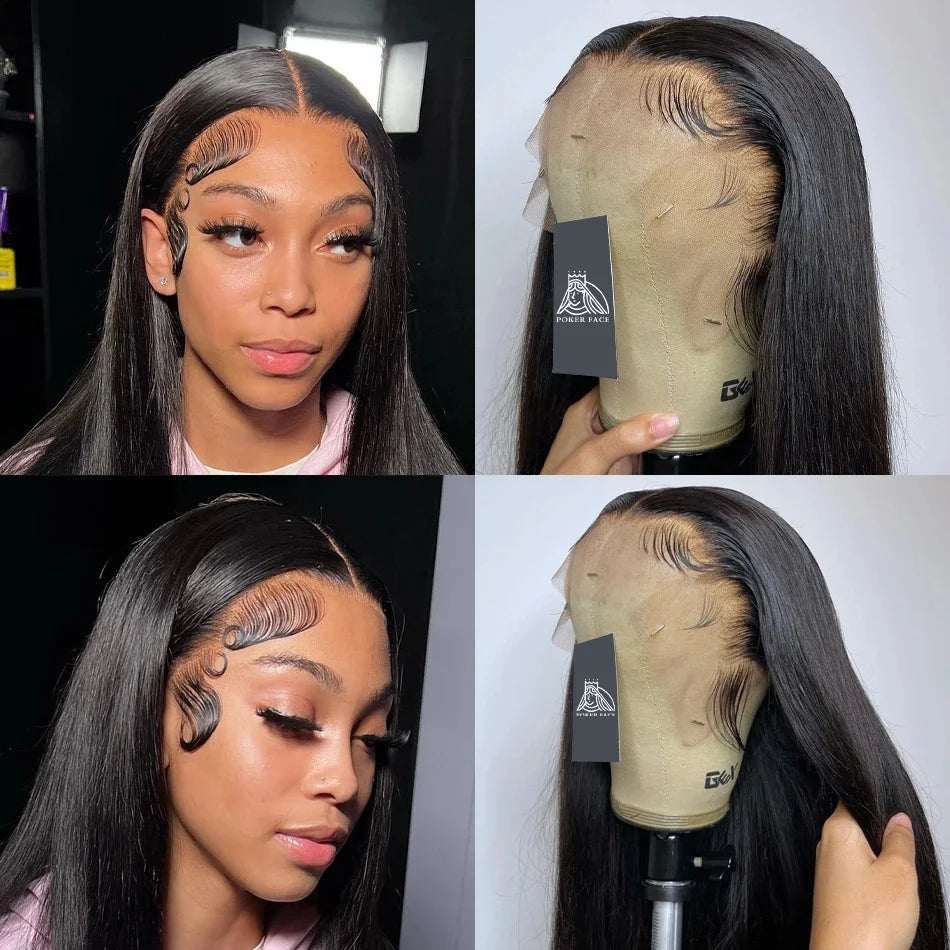 Bone Straight Hd Lace Front Wigs Human Hair Wig 13x4 13x6 360 Transparent Lace Frontal Wig Brazilian For Black Women