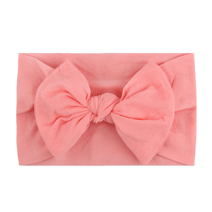 Baby Girl Headband Infant Hair Accessories Bows Newborn Headwear Rabbit Ear Elastic Gift Toddler Bandage Ribbon Soft Bowknot