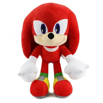2025 HOT 30cm Sonic peluches toy  cartoon hedgehog Amy Rose knuckle tail soft stuffed doll child birthday Sonic lovely  toys