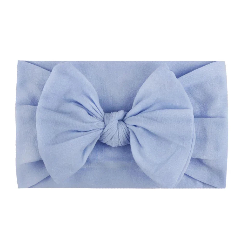 Baby Girl Headband Infant Hair Accessories Bows Newborn Headwear Rabbit Ear Elastic Gift Toddler Bandage Ribbon Soft Bowknot