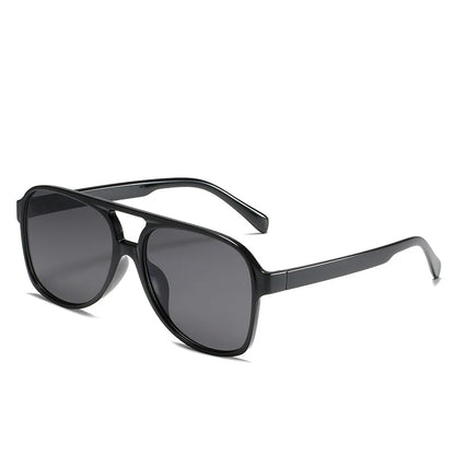 Vintage Oversized Sunglasses Women Fashion Brand Big Frame Sun Glasses Female Yellow Ins Trends Pilot Eyewear Oculos De Sol