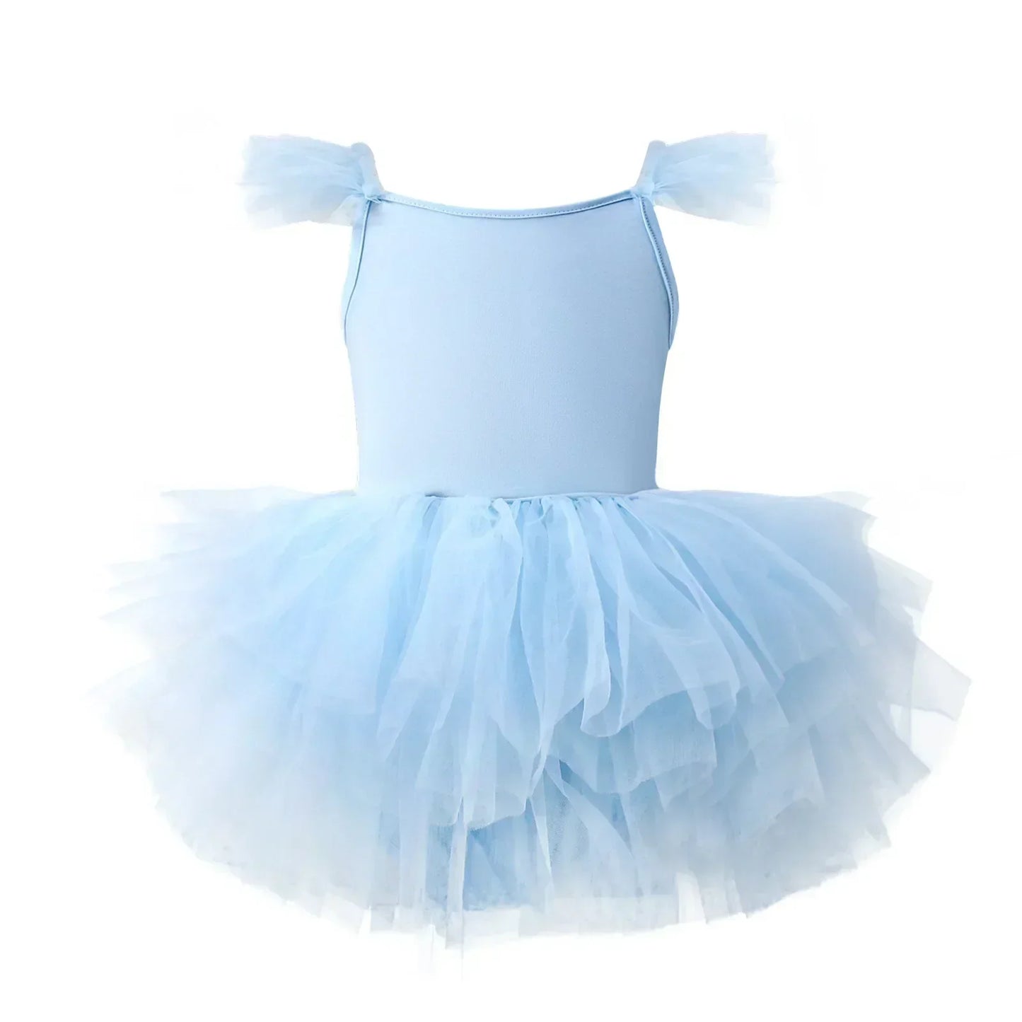 New Girl Ballet TuTu Dress 1-8 Ys Fashion Professional Kids Dancing Party Dress Performance Costume Princess Wedding Dress