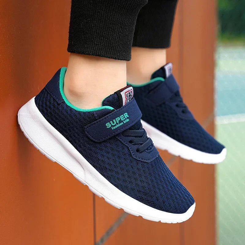 Sport Kids Breathable Sneakers Boys Sport Running Shoes Comfortable Children Girls Leisure Trainers School Mesh Walking Footwear