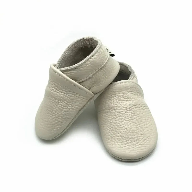 Baby Shoes Cow Leather Bebe Booties Soft Soles Non-slip Footwear Toddler First Wakers Boys And Girls Slippers