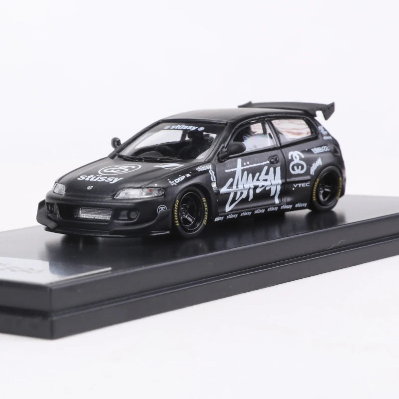 Fuji 1:64 Rocket Bunny Civic EG6 Wide-body Alloy Model Car