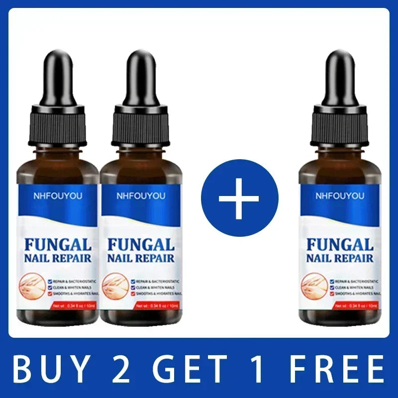 Nail Fungals Renewal Nail Repair Liquid for Discolored Thickened Crumbled Nails Nail Fungals for Discolored Broken Cracked