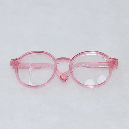 【Labubu Glasses】1pc*6.5cm Multiple Colors Glasses For Cotton Doll Accessories Labubu Accessories