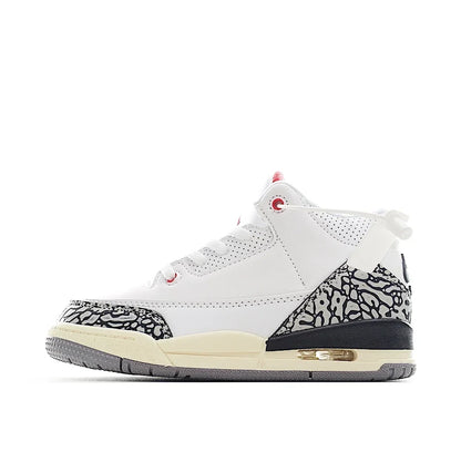 Nike Air Jordan 3 Boy and Girls Jordan Sneaker AJ3 Kids Shoes Children's Shoes Teens AJ 3