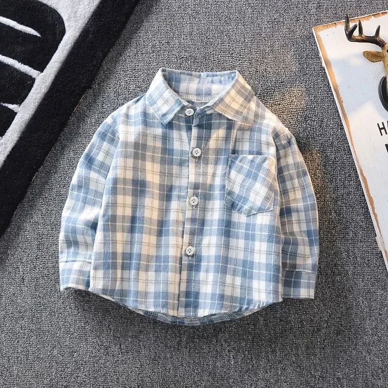 DIIMUU Spring Autumn Kids Baby Boys Cotton Clothes Shirt Toddler Girls Tee Clothing Children Wears Infant Blouse