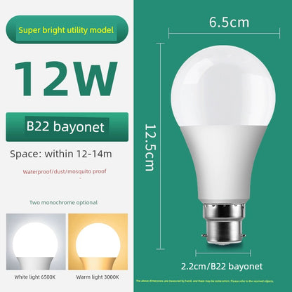 Bulb LED Bulb Energy Saving For Home Super Bright E14e27 Screw Thread Bayonet Eye Protection Lighting Lamp 5w10W