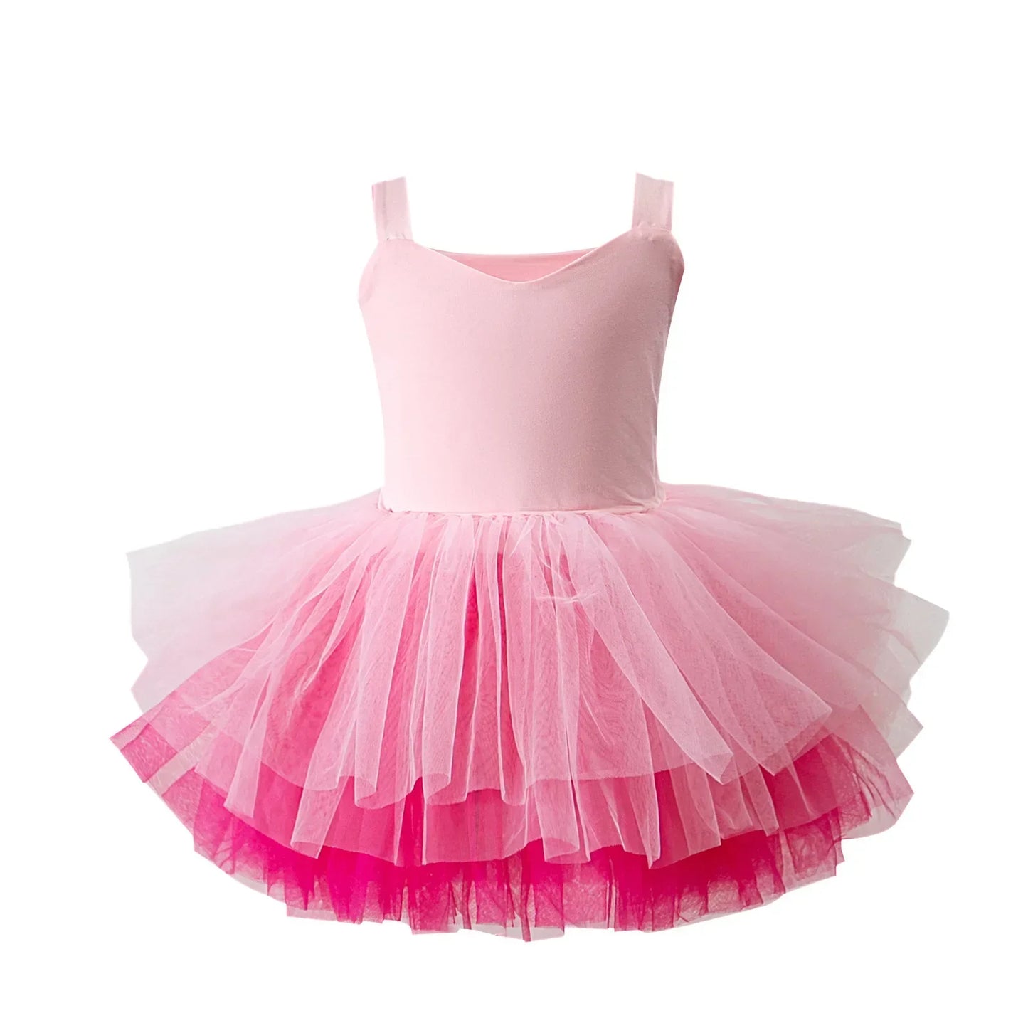 New Girl Ballet TuTu Dress 1-8 Ys Fashion Professional Kids Dancing Party Dress Performance Costume Princess Wedding Dress