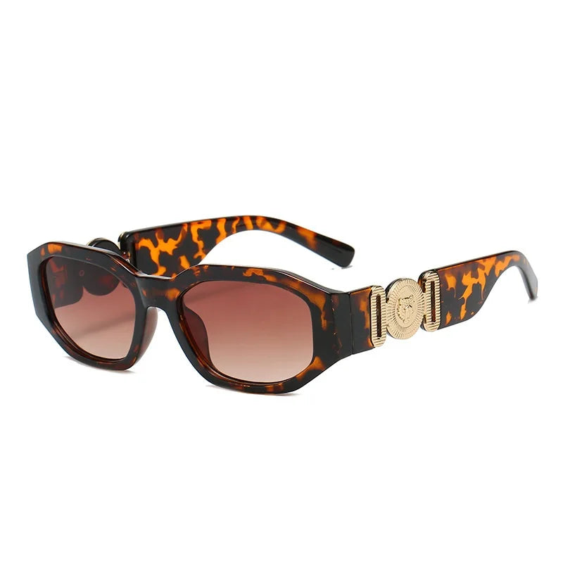 Women Square Sun Glasses Travel Shades Vintage Retro