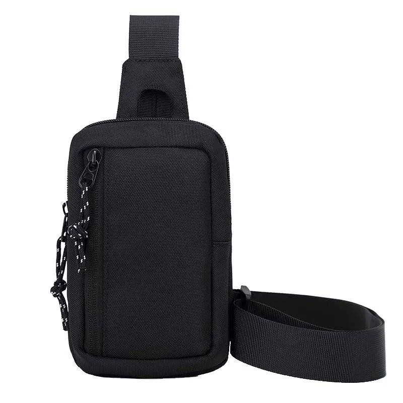 Crossbody Bag Men's Trendy Brand Japanese Street Trend Sports Mini Chest Bag Ins Men's Diagonal Shoulder Bag Simple Cross Bag