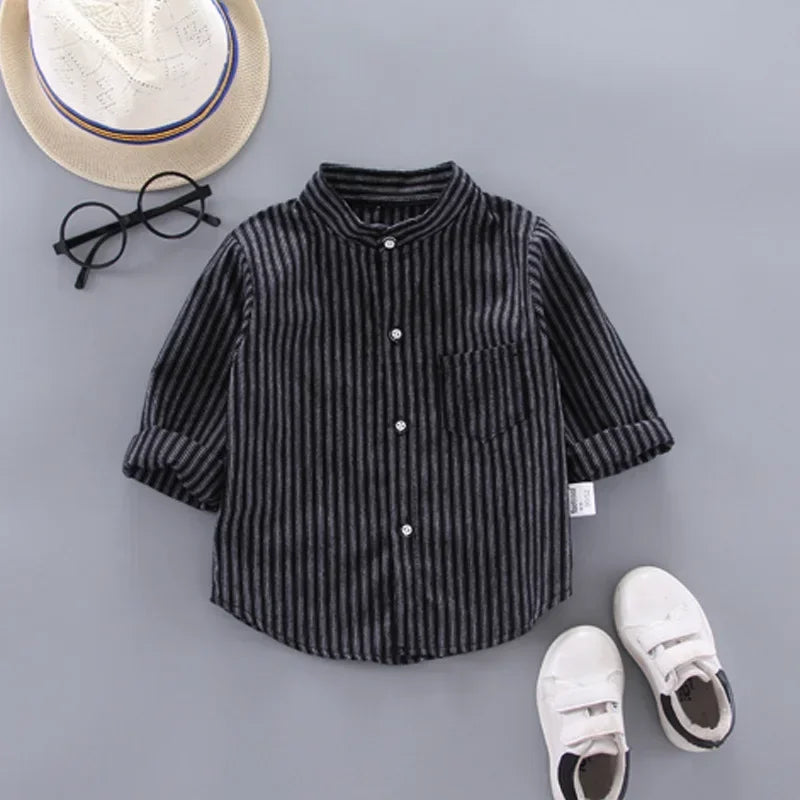 DIIMUU Spring Autumn Kids Baby Boys Cotton Clothes Shirt Toddler Girls Tee Clothing Children Wears Infant Blouse