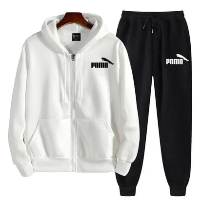 2024 Man Hoodie Sweatshirt Zipper Coat Sweatpants Male Autumn Winter Comfortable Casual Hot Sales Fashion Versatile Sports Men's