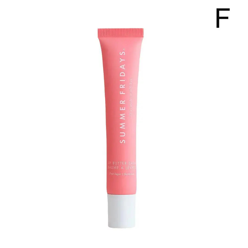 Summer Fridays Vanilla Beige Lip Balm Mini Lip Gloss Set Moisturizing Transparent Smooth Soft Tube Mirror Lipstick Makeup Set