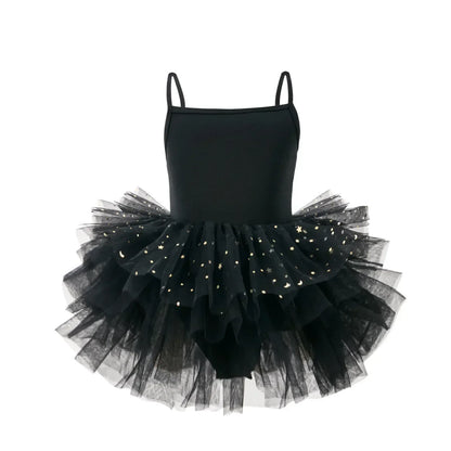 New Girl Ballet TuTu Dress 1-8 Ys Fashion Professional Kids Dancing Party Dress Performance Costume Princess Wedding Dress