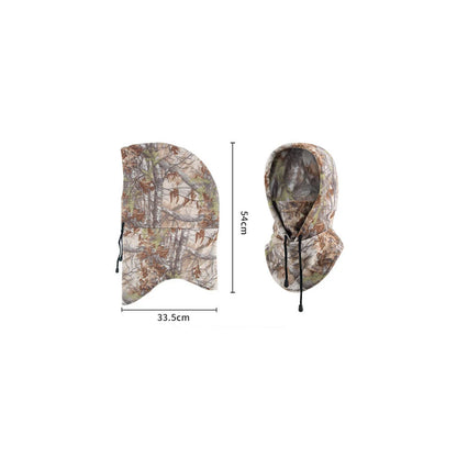 Winter Cycling Men Polar Fleece Warmer Beanies Women Camouflage Full Face Mask Thickened Helmet Liner Sport Ski Balaclava Cap