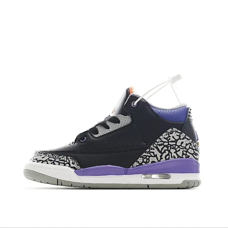 Nike Air Jordan 3 Boy and Girls Jordan Sneaker AJ3 Kids Shoes Children's Shoes Teens AJ 3