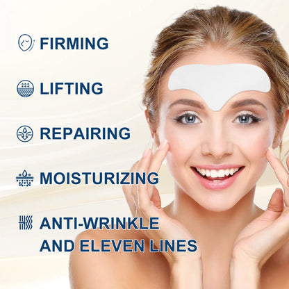 Anti Aging Gel Patch Moisturize Forehead Lifting Skincare