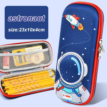 3D Kawaii Pencil Case EVA Large Capacity Waterproof Light Pencil Box for Student School Supply Stationery bag