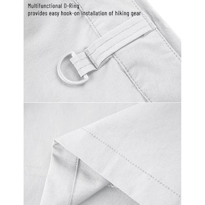 MAGCOMSEN Men's Hiking Shorts 5 Pockets Waterproof Ripstop Quick Dry Outdoor Cargo Fishing Safari Shorts