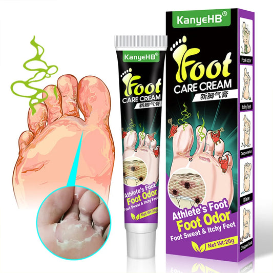 Anti-Foot Fungus Ointment Deodorant Care Products Foot Deodorant Creams Antiseptic and Antiperspirant Foot Skin Topical Cream