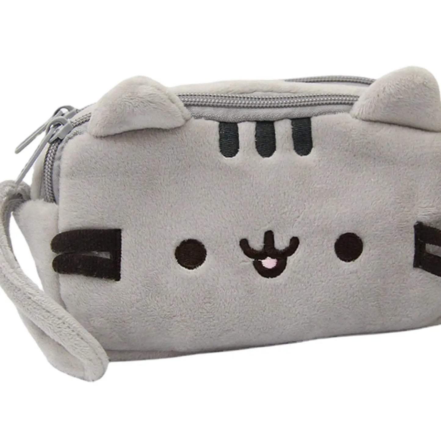Plush Pencil Case Pencil Bag Makeup Bag Storage Pouch Cute Cat Cosmetic Bag