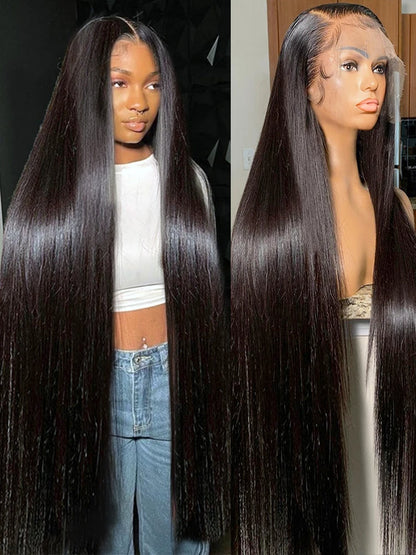 30 Inch 13x4 Bone Straight Lace Front Wig 360 Full Lace Human Hair Wigs For Women 13x6 Hd Brazilian Pre Plucked Lace Frontal Wig