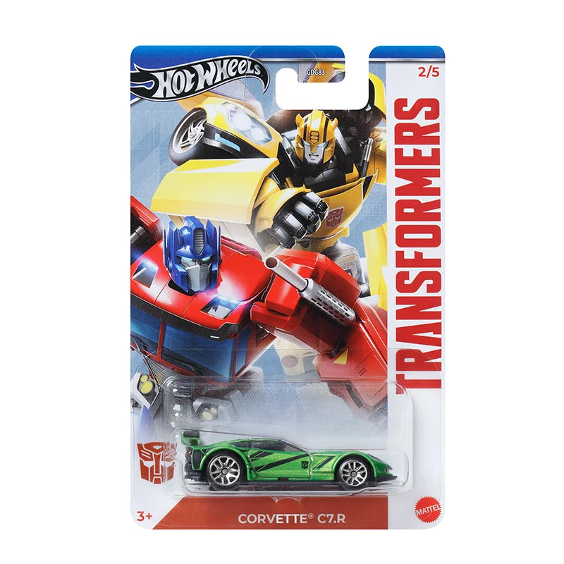 Hot Wheels Car Themed Entertainment Transformers - Mix 3 2024 GDG83 G 1/64 Collection Diecast Vehicle Model Toys Gift