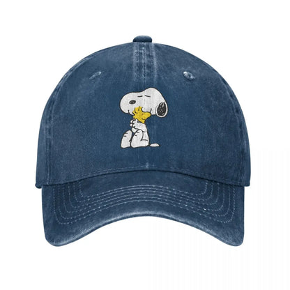 Summer Cap Sun Visor HFJFUI AJDO - Elepanth Fly Colorful Hip Hop Caps Peanuts Snoopy Cowboy Hat Peaked Hats