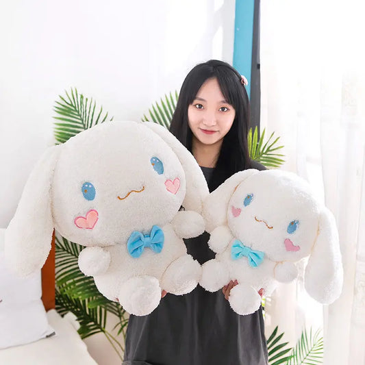 Cinnamoroll Plush Toys Cartoon Big Ear Dog Doll Little White Dog Toy Gives Best Friend Girl Sleep Pillow Decoration Plush Doll