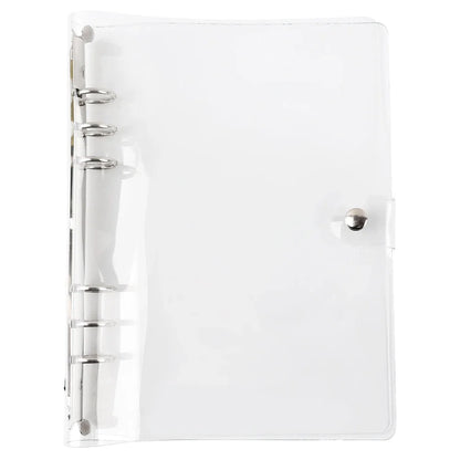 A5/A6/A7 6 Hole Transparent Soft PVC Loose Leaf Ring Binder Notebook Planner Diary Cover Stationery Office  School Supplies