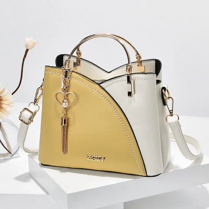 Handbags For Women New Trend Highend Sense of All Match Color Large Capacity One-shoulder Messenger PU Leather Handbag
