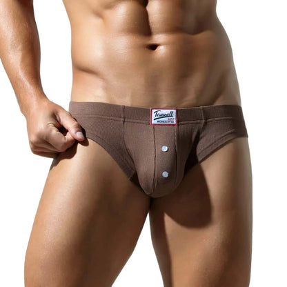 TAUWELL New Mens Underwear Briefs Comfortable Fashion Men Underpants U Convex Pouch Panties Briefs for Man